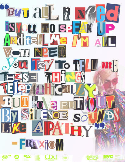 fraxiom - all i need (fan poster)